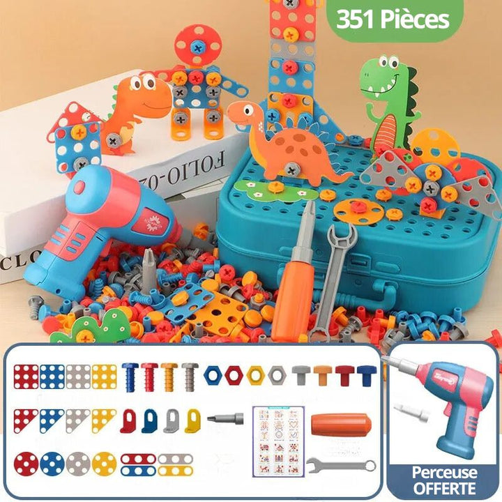 Portable Building Case for Children - BuildiBox