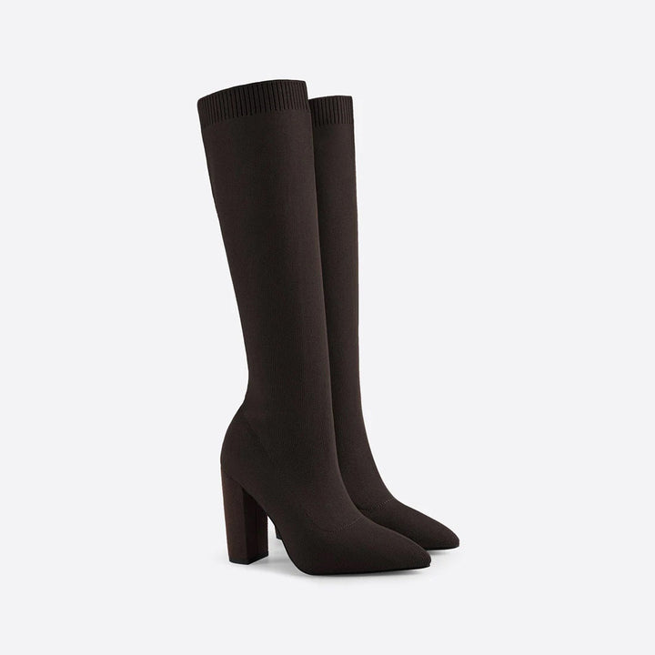 Trendy Kniehoge Laarzen - Sophia