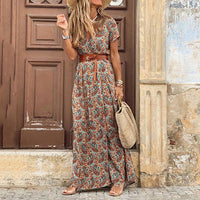 Alvare - Stylish Boho Dress with Slit
