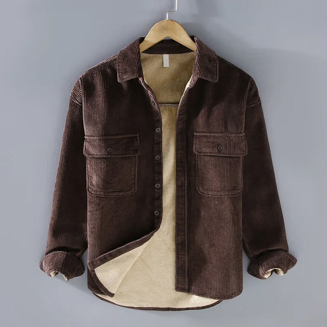 Corduroy Winter Shirt for Men - Dorian