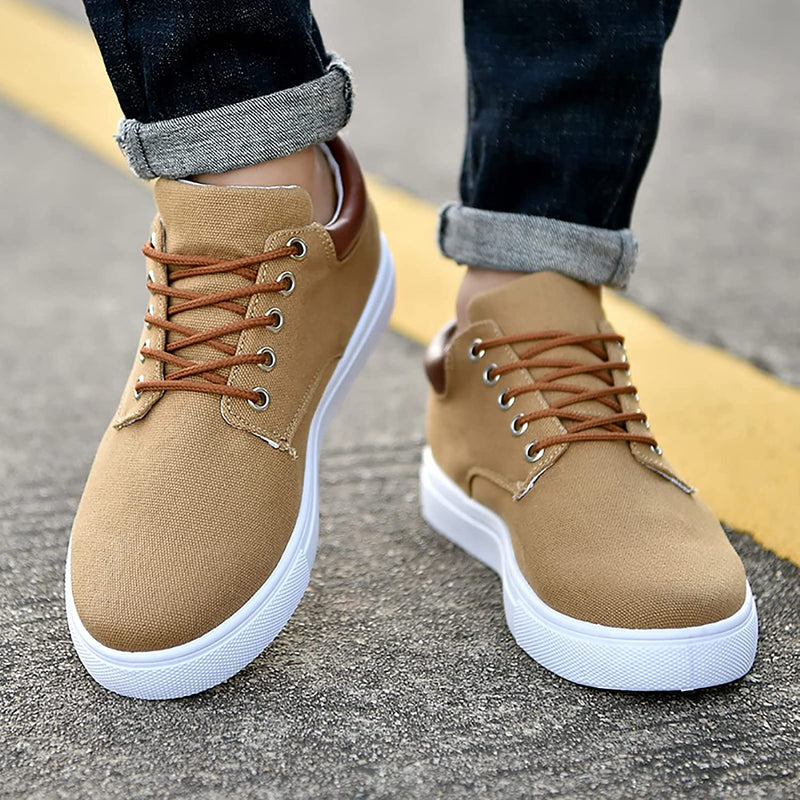 Sammy Jackson™ David Sneakers | Stoere herensneakers met witte zool