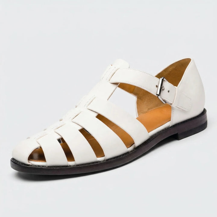 Buckle-Strap Gladiator Sandal - Victor