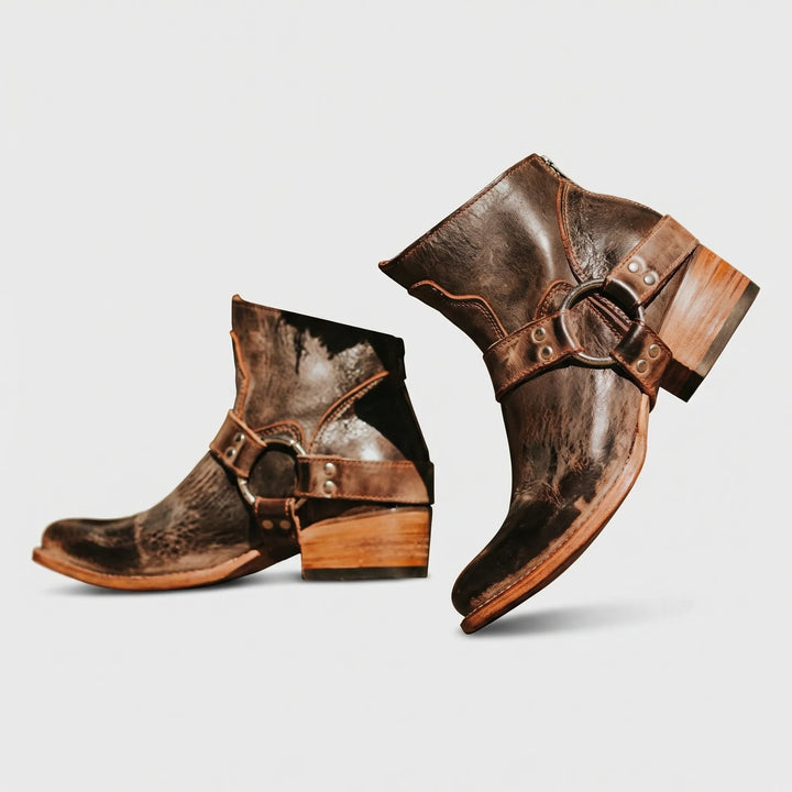 Buckle Detail Ankle Boot - Jodi