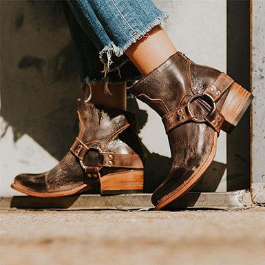 Buckle Detail Ankle Boot - Jodi