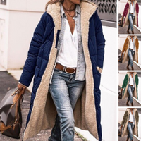 Trendy Reversible Women's Winter Coat - Sofia