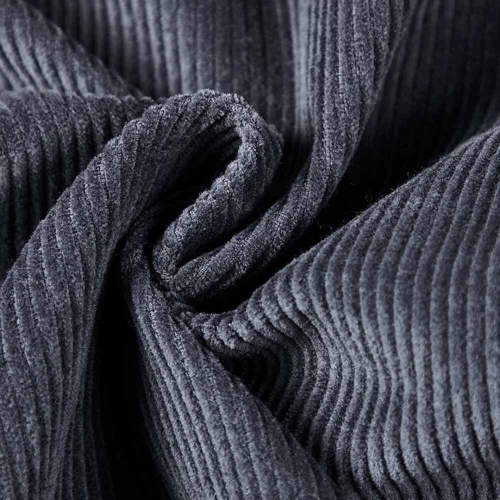 Comfortable Gray Corduroy Jacket - Rover