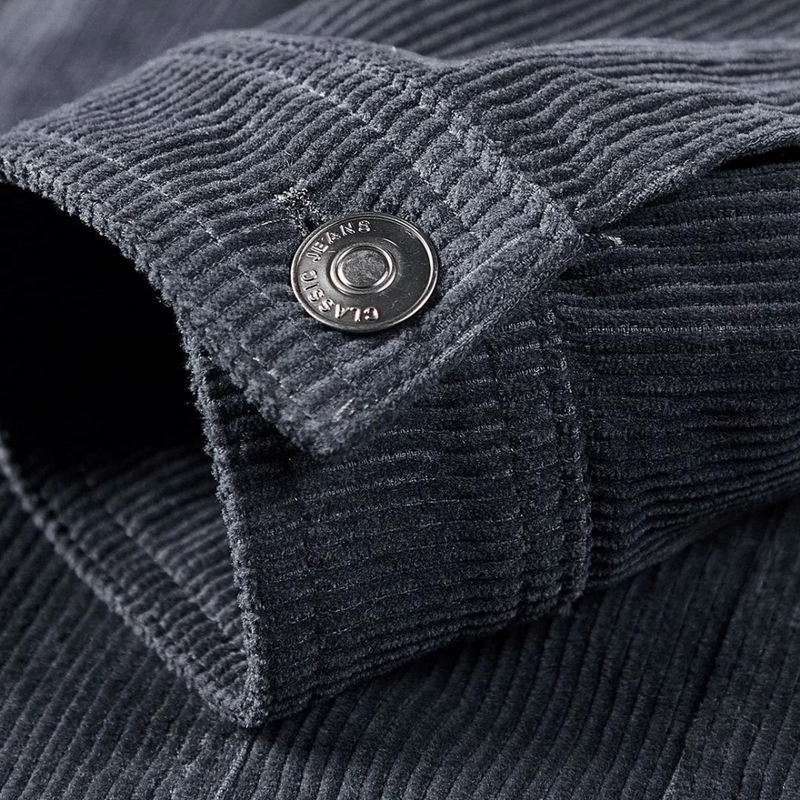 Comfortable Gray Corduroy Jacket - Rover