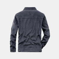 Comfortable Gray Corduroy Jacket - Rover