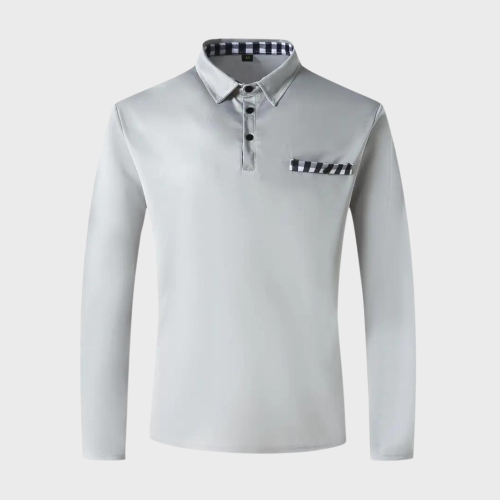 Heren T-shirt met Lange Mouwen - Finn