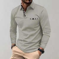 Heren Polo met Lange Mouwen - Oliver