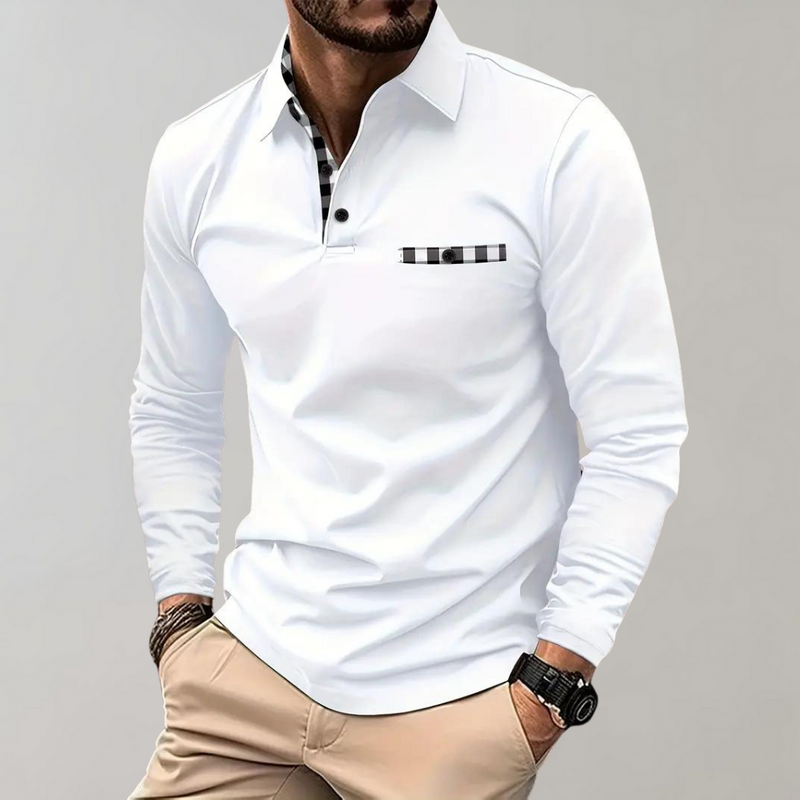 Heren T-shirt met Lange Mouwen - Finn