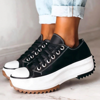 Modne sneakersy na platformie dla kobiet - Nova