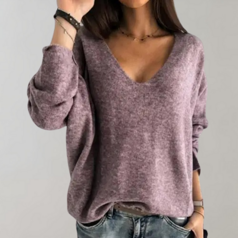 Ademende damski sweter - Skye