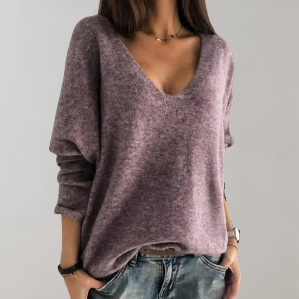 Ademende damski sweter - Skye