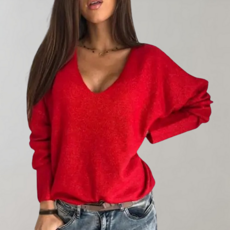 Ademende damski sweter - Skye