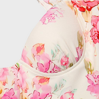 Floral Flared Midi Dress – Mireille