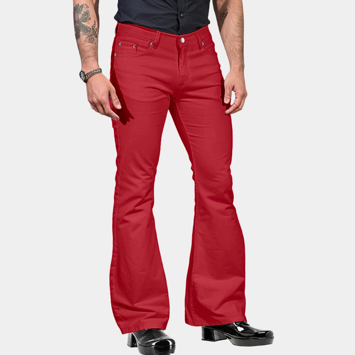 Retro Flared Herenbroek - Joris