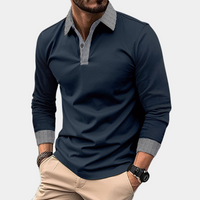 Casual Herenpolo met Lange Mouwen - Finn