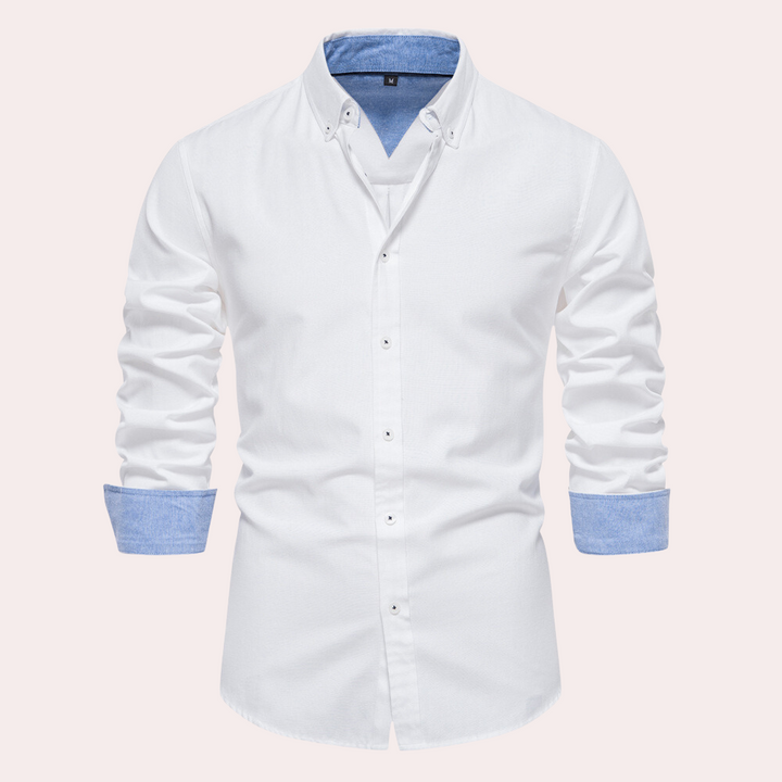 Casual Herenoverhemd met Lange Mouwen - Remy