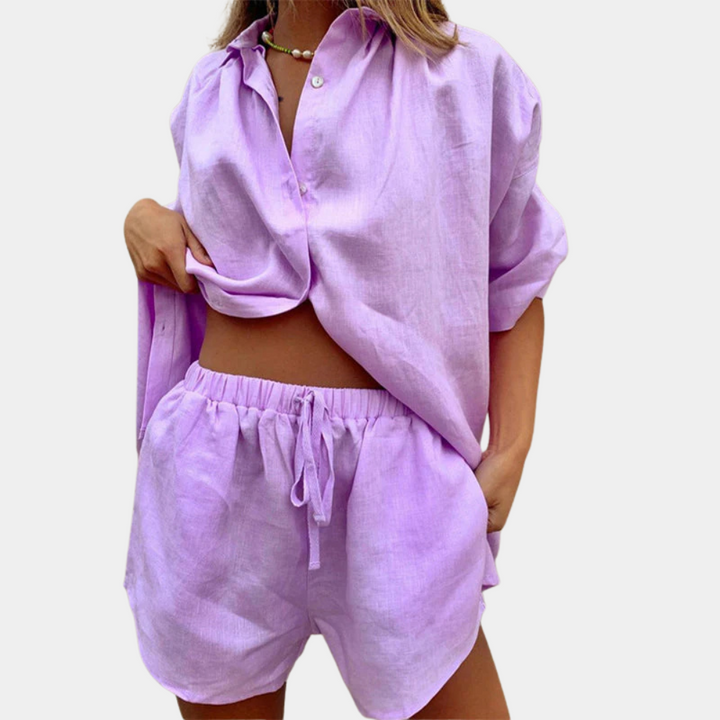 Casual 2-delige Zomerset voor Dames - Fiora