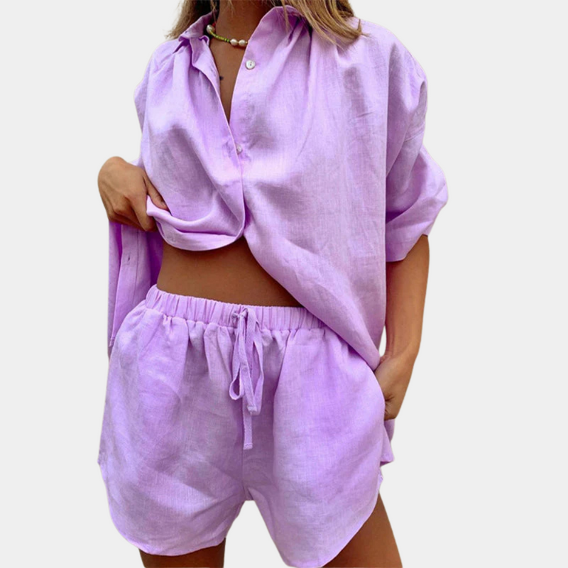 Casual 2-delige Zomerset voor Dames - Fiora
