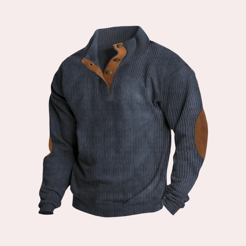 Comfortable Corduroy Sweater for Men - Milan