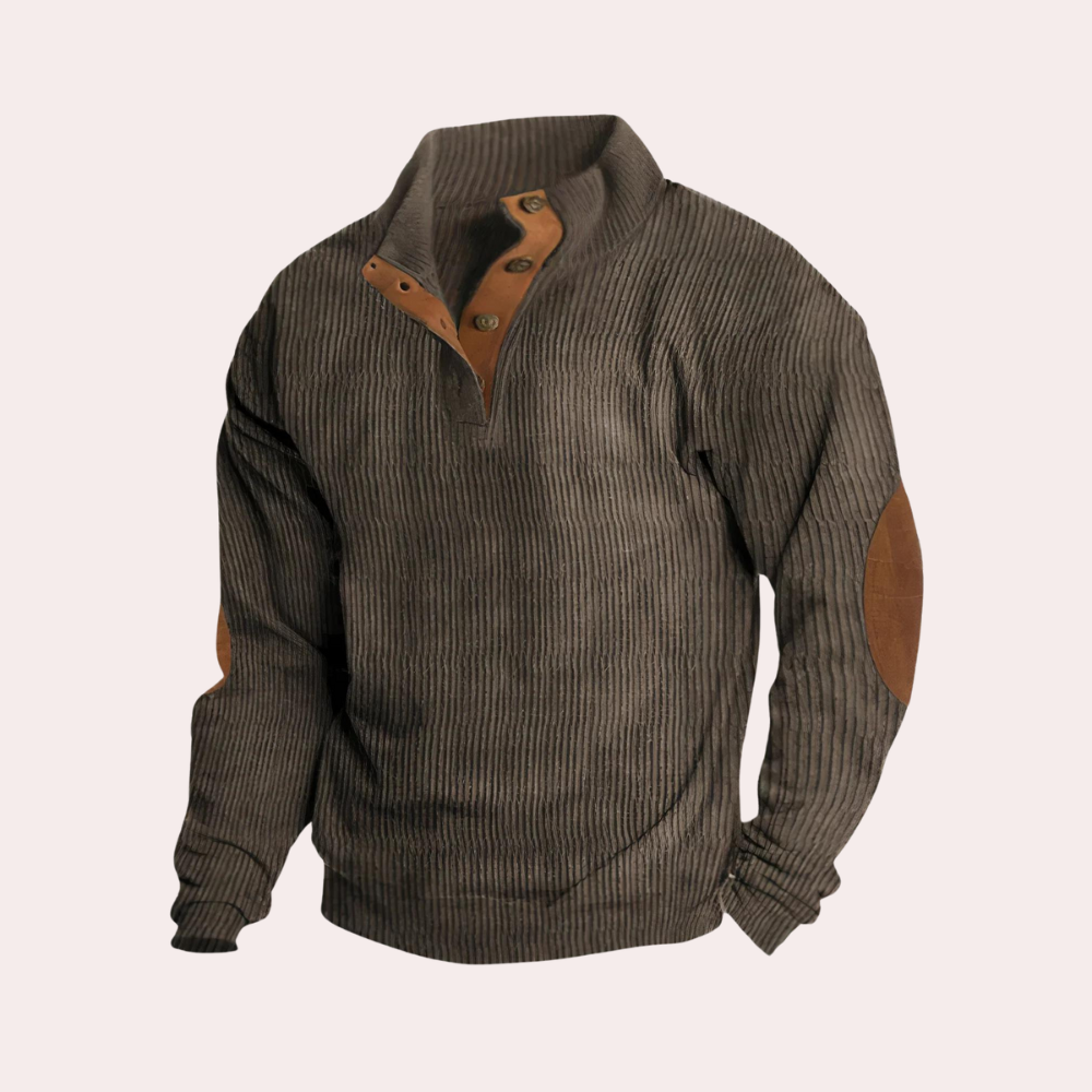 Comfortable Corduroy Sweater for Men - Milan