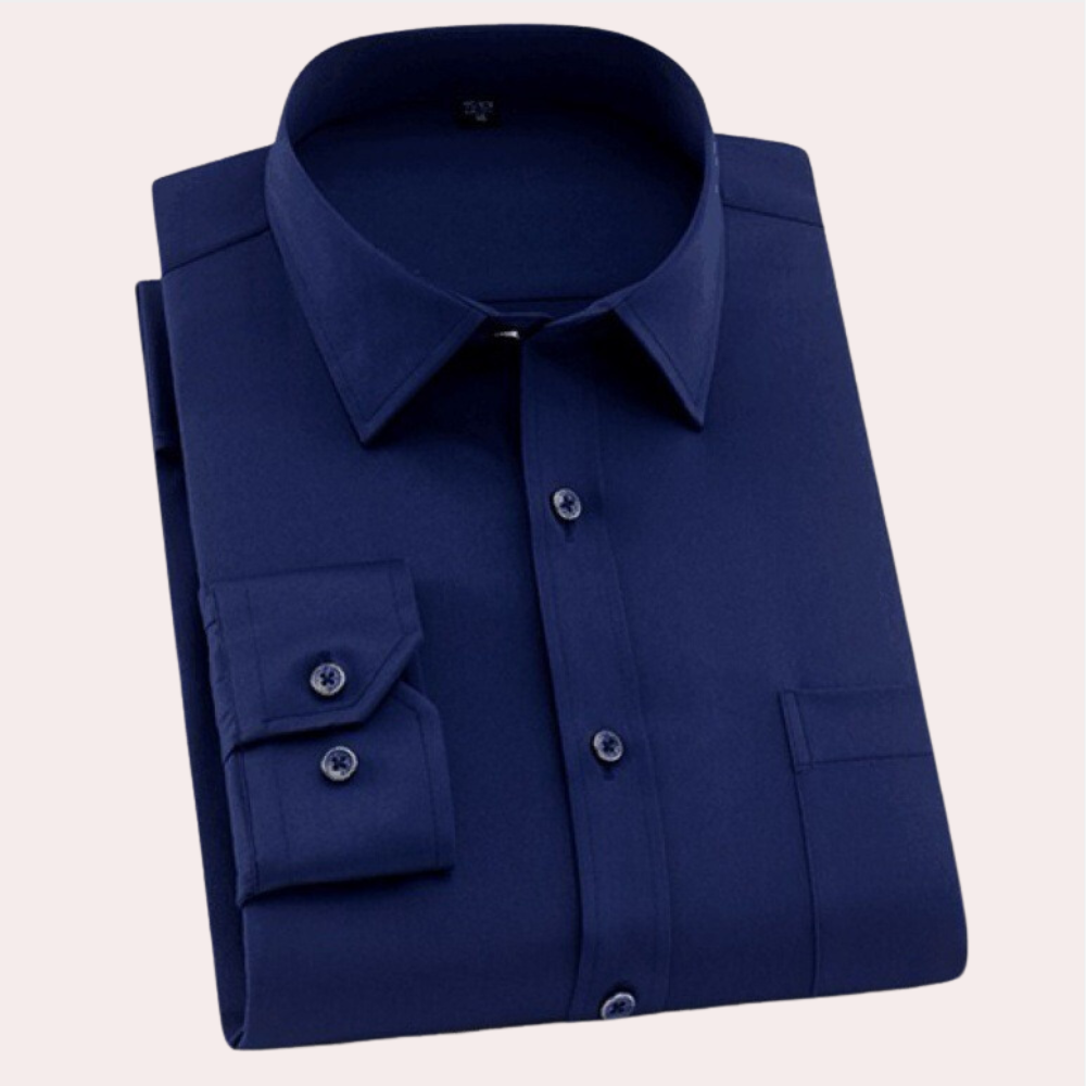 Wrinkle-Free Stretch Men's Shirt - Vince