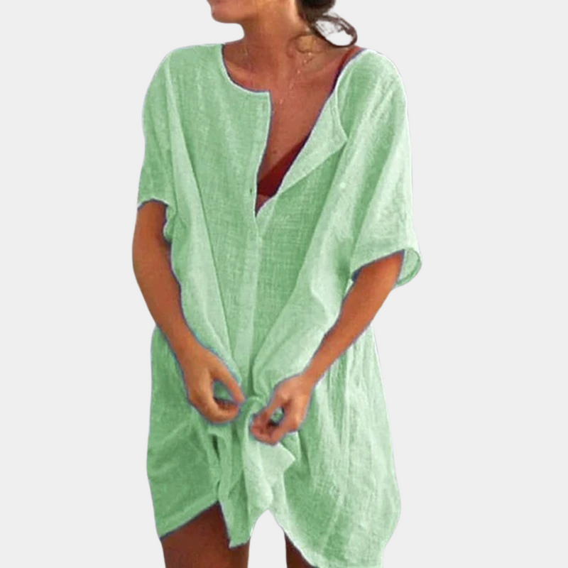 Kate - Comfortable Shirt Dress for Women