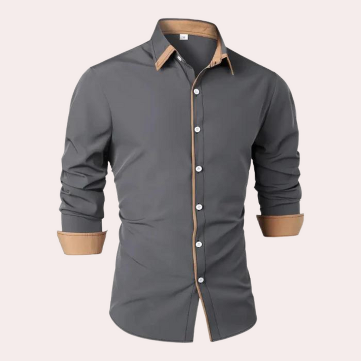 Casual Men's Shirt for Warm Days - Luca