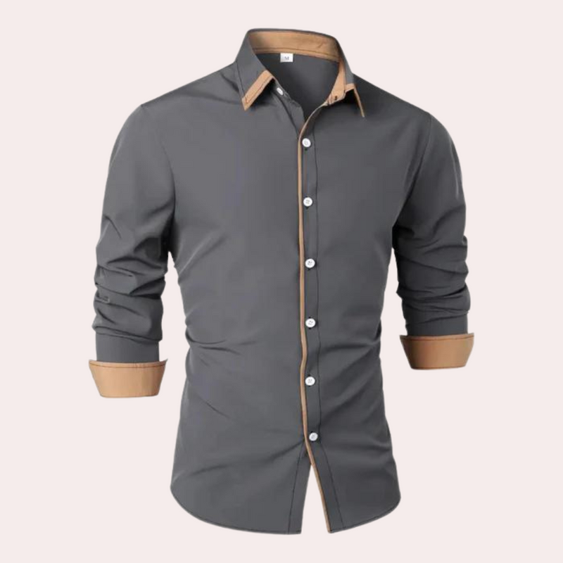Casual Men's Shirt for Warm Days - Luca