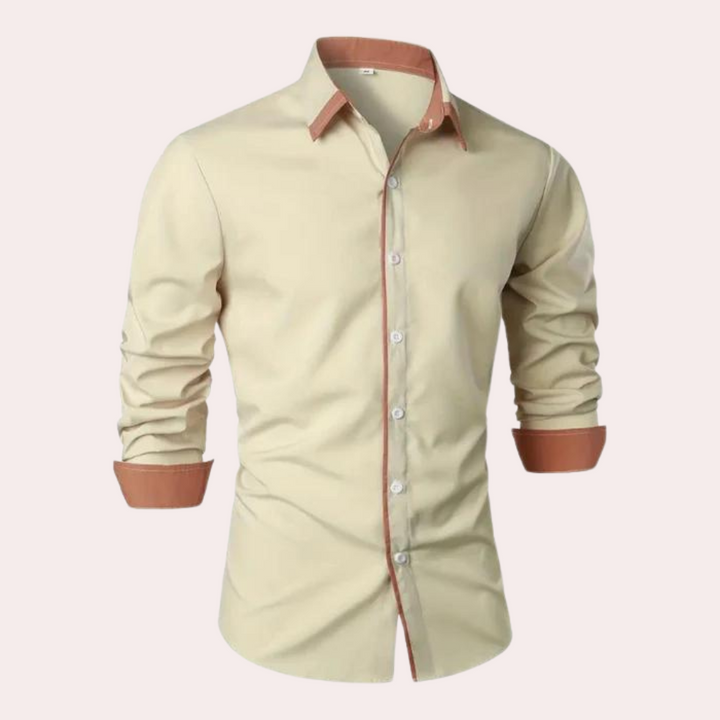 Casual Men's Shirt for Warm Days - Luca