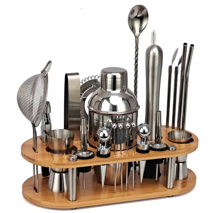 23-Piece Professional Bartender Set - ShakerPro