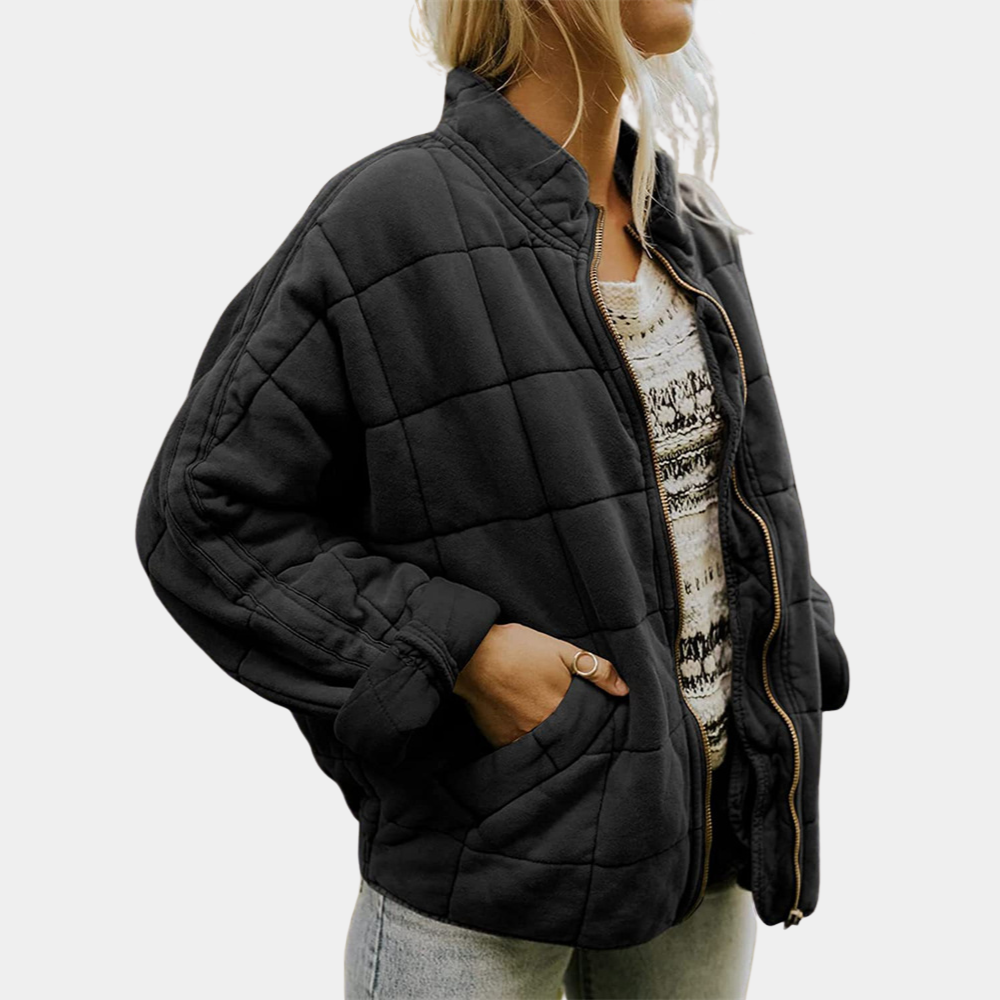 Stylish Warm Women's Coat - Mara