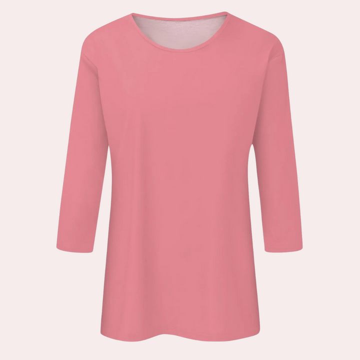 Trendy Women's Long-Sleeve Shirt - Livia