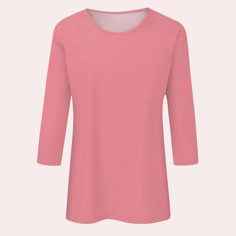 Trendy Women's Long-Sleeve Shirt - Livia