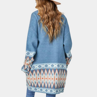 Women's Boho Knit Cardigan in Soft Materials – Selina