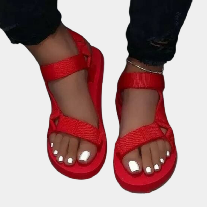 Colorblock Women's Sandals with Comfort Sole – Chloé