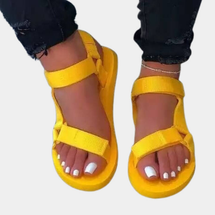 Colorblock Women's Sandals with Comfort Sole – Chloé