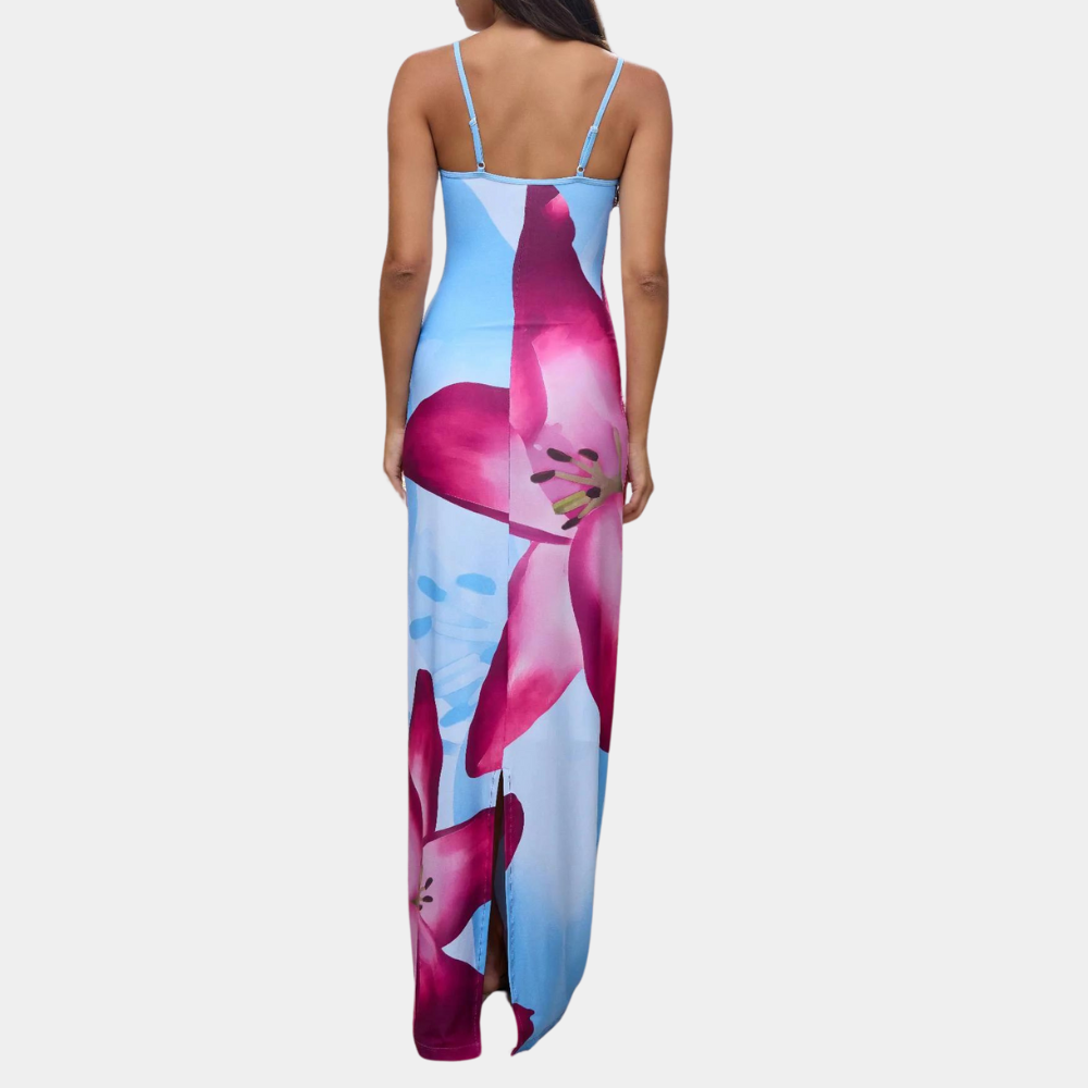 Casual Summer Dress with Figure-Flattering Fit – Lucine