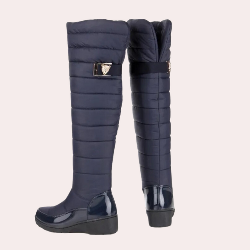 Warme Overknee Laarzen met Tijdloze Stijl - Sofia