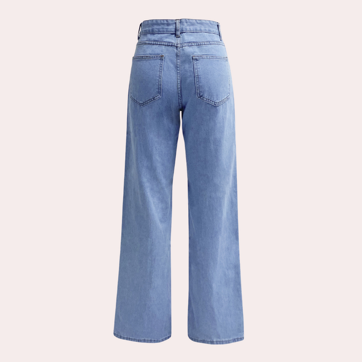 High Waist Baggy Women's Jeans – Elara