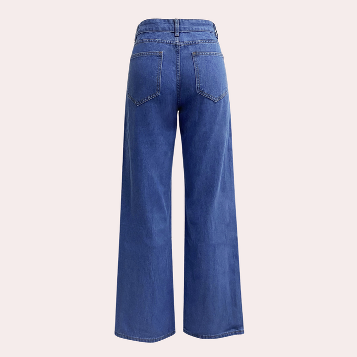 High Waist Baggy Women's Jeans – Elara