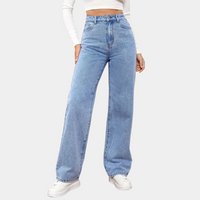 High Waist Baggy Women's Jeans – Elara