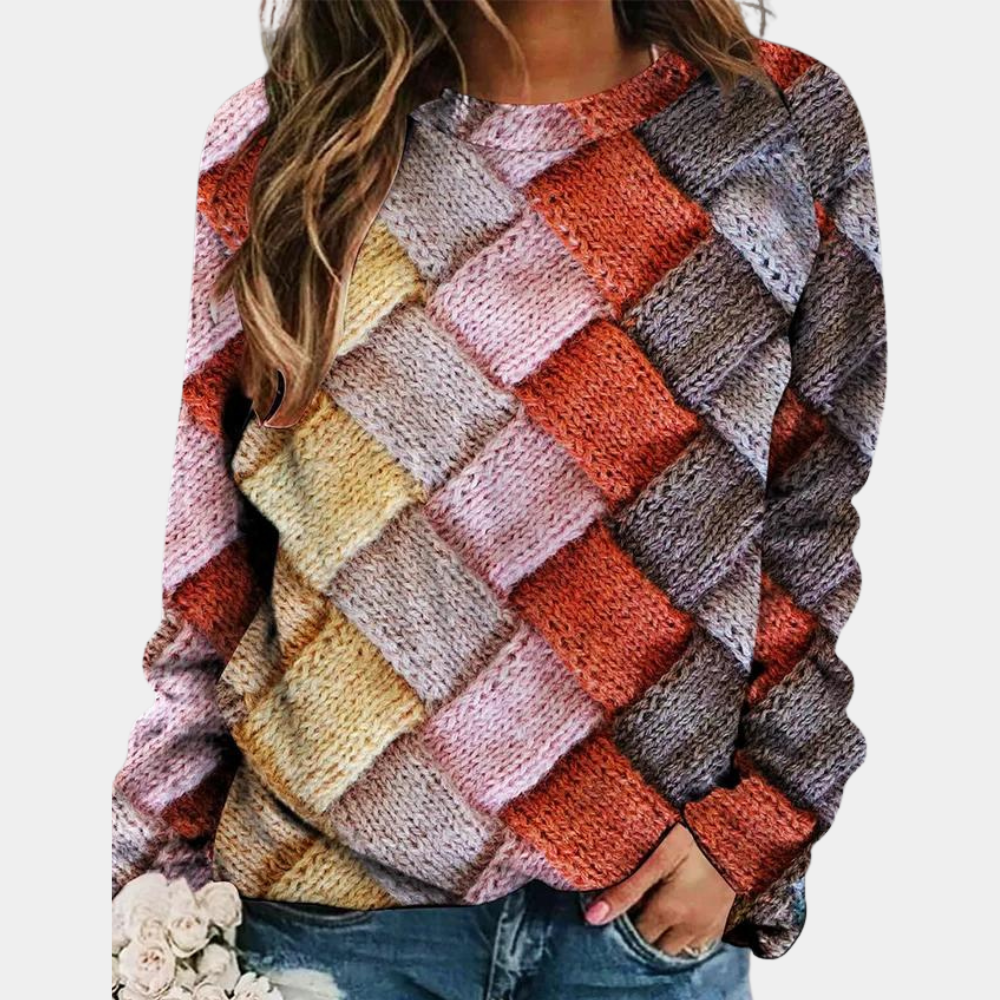 Stylish Colored Women's Sweater - Camilla