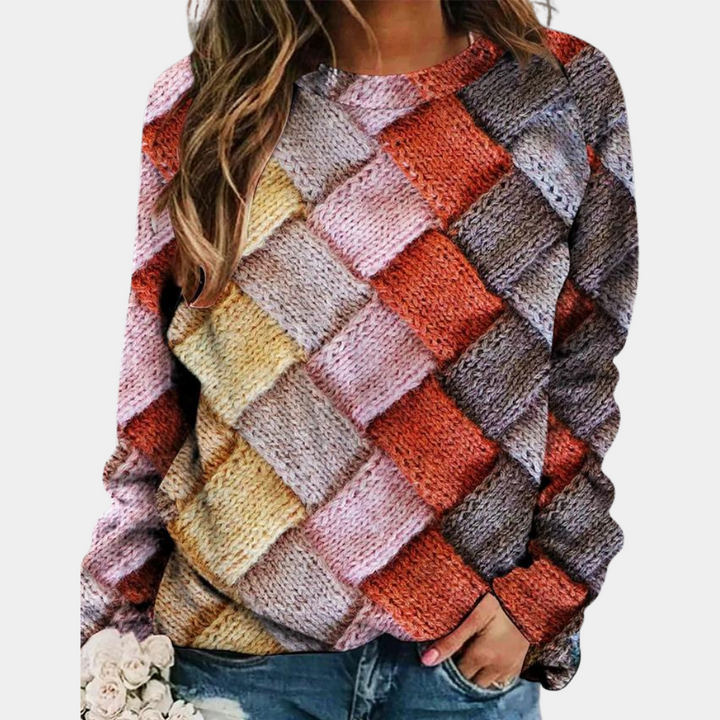 Stylish Colored Women's Sweater - Camilla