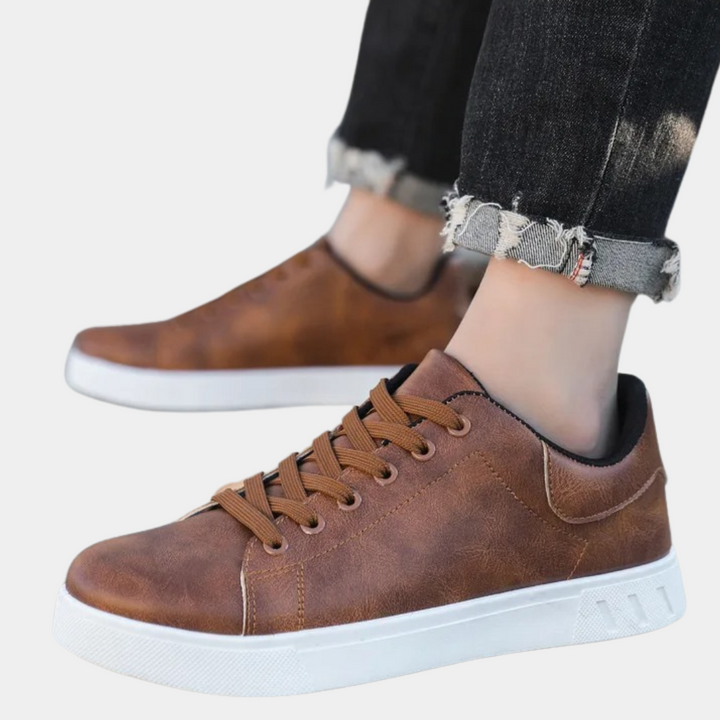 Stylish Leather Men's Shoes - Matteo