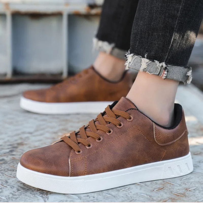 Stylish Leather Men's Shoes - Matteo