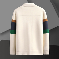Men's Cardigan with Button Closure and Stripes – Enzo