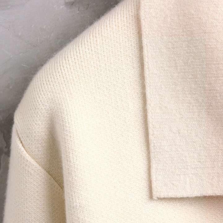 Men's Cardigan with Button Closure and Stripes – Enzo